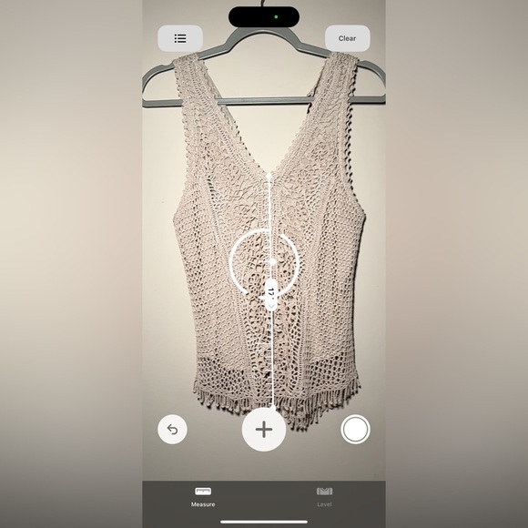 Cyrus Tan Crochet Vacation Resortwear Boho Top - Picture 16 of 16
